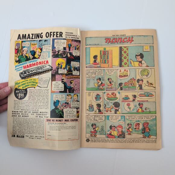 Tip Top Comics #149 1948 Nancy Fritzi Ritz Comic Book Collector - Edge Folds - Picture 2 of 10